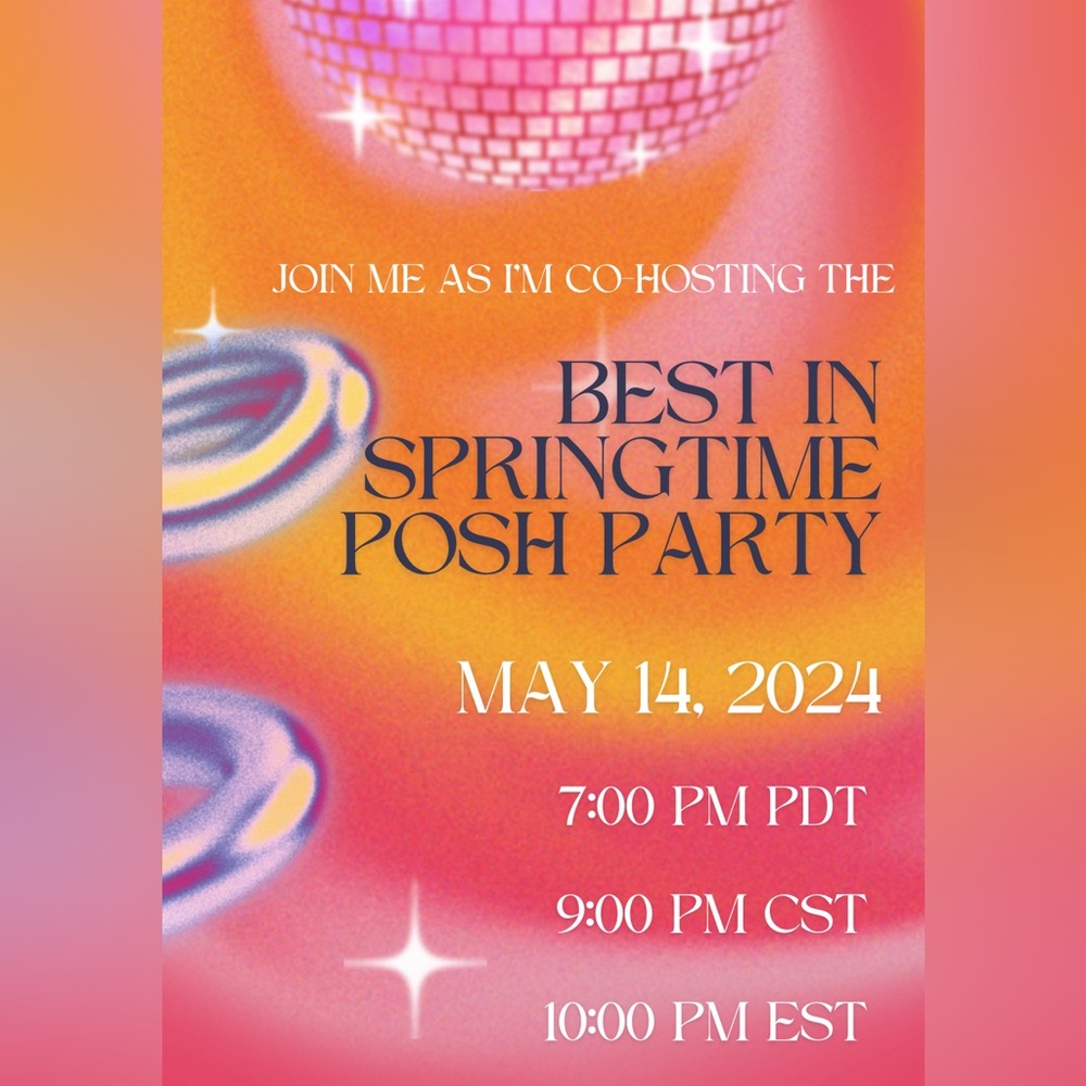 🌸 BEST IN SPRINGTIME POSH PARTY 🌸| Hosting A Posh Party | Let’s Celebrate!
